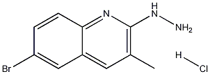 6-Bromo-2-hydrazino-3-methylquinoline hydrochloride CAS#: 1172069-28-1