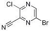 6-Bromo-3-chloropyrazine-2-carbonitrile CAS#: 1257072-34-6