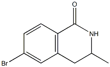 6-Bromo-3-methyl-3,4-dihydroisoquinolin-1(2H)-one CAS#: 1219130-51-4