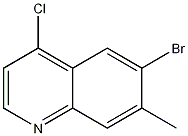 6-Bromo-4-chloro-7-methylquinoline CAS#: 1189106-57-7