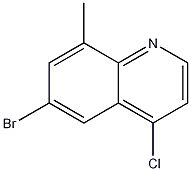 6-Bromo-4-chloro-8-methylquinoline CAS#: 1086062-90-9