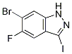 6-Bromo-5-fluoro-3-iodo-1H-indazole CAS#: 1286734-77-7