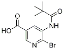 6-Bromo-5-pivalamidonicotinic acid CAS#: 1142192-31-1