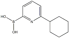 6-CYCLOHEXYLPYRIDINE-2-BORONIC ACID CAS#: 1309981-39-2