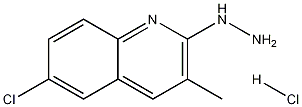 6-Chloro-2-hydrazino-3-methylquinoline hydrochloride CAS#: 1172991-69-3