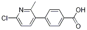 6-Chloro-3-(4-carboxyphenyl)picoline CAS#: 1345472-36-7