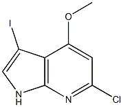6-Chloro-3-iodo-4-Methoxy-7-azaindole CAS#: 1190314-97-6