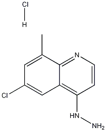 6-Chloro-4-hydrazino-8-methylquinoline hydrochloride CAS#: 1172722-59-6