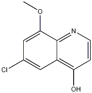 6-Chloro-4-hydroxy-8-methoxyquinoline CAS#: 1189107-30-9