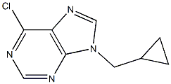 6-Chloro-9-cyclopropylMethyl-9H-purine CAS#: 1239781-70-4