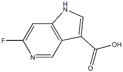 6-FLUORO-5-AZAINDOLE-3-CARBOXYLIC ACID CAS#: 1190309-72-8
