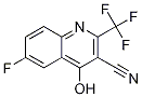 6-Fluoro-4-hydroxy-2-(trifluoromethyl)quinoline-3-carbonitrile CAS#: 1260642-28-1