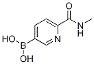 6-(N-MethylaMidocarboxy)pyridine-3-boronic acid CAS#: 1217340-94-7