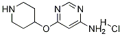 6-(Piperidin-4-yloxy)-pyriMidin-4-ylaMine hydrochloride CAS#: 1353955-14-2