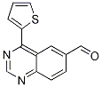 6-Quinazolinecarboxaldehyde, 4-(2-thienyl)- CAS#: 1121529-14-3