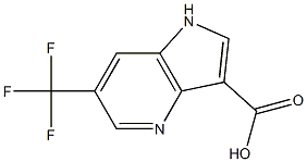 6-TrifluoroMethyl-4-azaindole-3-carboxylic acid CAS#: 1190311-80-8