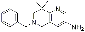 6-benzyl-8,8-diMethyl-5,6,7,8-tetrahydro-1,6-naphthyridin-3-aMine CAS#: 1356087-44-9