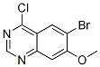 6-broMo-4-chloro-7-Methoxyquinazoline CAS#: 1256955-27-7
