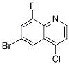 6-broMo-4-chloro-8-fluoroquinoline CAS#: 1156277-76-7