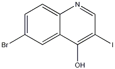 6-bromo-3-iodoquinolin-4-ol CAS#: 1260886-58-5