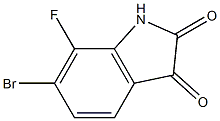 6-bromo-7-fluoroisatin CAS#: 1336963-95-1