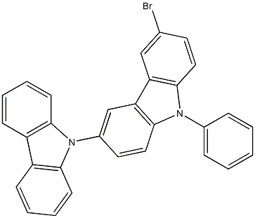 6-bromo-9-phenyl-3,9'-Bi-9H-carbazole CAS#: 1313431-76-3