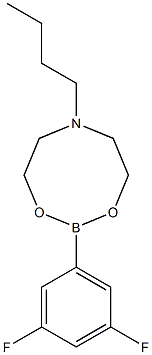 6-butyl-2-(3,5-difluorophenyl)-1,3,6,2-dioxazaborocane CAS#: 1190988-97-6