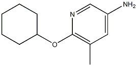6-(cyclohexyloxy)-5-Methylpyridin-3-aMine CAS#: 1247788-49-3