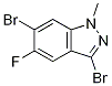 6-dibroMo-5-fluoro-1-Methyl-1H-indazole CAS#: 1286734-91-5
