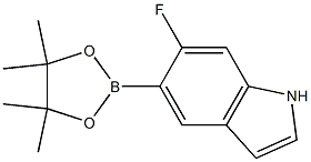 6-fluoro-5-(4,4,5,5-tetramethyl-1,3,2-dioxaborolan-2-yl)-1H-indole CAS#: 1207623-96-8
