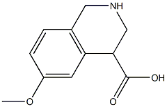 6-methoxy-1,2,3,4-tetrahydroisoquinoline-4-carboxylic acid CAS#: 1207175-96-9