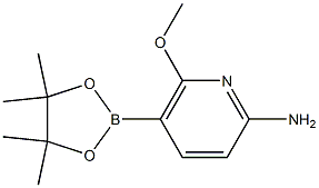 6-methoxy-5-(4,4,5,5-tetramethyl-1,3,2-dioxaborolan-2-yl)pyridin-2-amine CAS#: 1375708-04-5