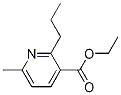 6-methyl-2-propyl-3-pyridinecarboxylic acid ethyl ester CAS#: 1116572-42-9