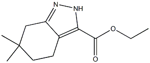 6,6-Dimethyl-4,5,6,7-tetrahydro-2H-indazole-3-carboxylic acid ethyl ester CAS#: 1233243-56-5