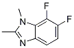 6,7-Difluoro-1,2-diMethyl-1,3-benzodiazole CAS#: 1381944-19-9