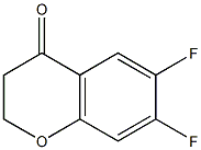 6,7-difluorochroman-4-one CAS#: 1092349-93-3