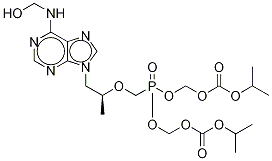 6N-HydroxyMethyl Tenofovir Disoproxil CAS#: 1244022-53-4