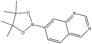 7-(4,4,5,5-TetraMethyl-1,3,2-dioxaborolan-2-yl)quinazoline CAS#: 1375108-46-5