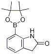7-(4,4,5,5-Tetramethyl-1,3,2-dioxaborolan-2-yl)indolin-2-one CAS#: 1150271-45-6