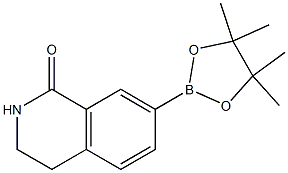 7-(4,4,5,5-tetramethyl-1,3,2-dioxaborolan-2-yl)-3,4-dihydroisoquinolin-1(2H)-one CAS#: 1231892-74-2