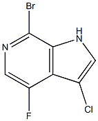 7-BroMo-3-chloro-4-fluoro-6-azaindole CAS#: 1190311-17-1
