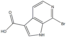 7-BroMo-6-azaindole-3-carboxylic acid CAS#: 1190314-78-3
