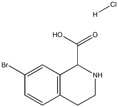 7-Bromo-1,2,3,4-tetrahydro-isoquinoline-1-carboxylic acid hydrochloride CAS#: 1260640-87-6