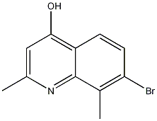 7-Bromo-2,8-dimethyl-4-hydroxyquinoline CAS#: 1189106-80-6