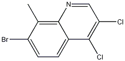 7-Bromo-3,4-dichloro-8-methylquinoline CAS#: 1204810-11-6