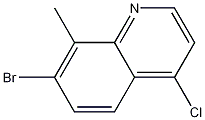7-Bromo-4-chloro-8-methylquinoline CAS#: 1189106-50-0