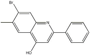 7-Bromo-4-hydroxy-6-methyl-2-phenylquinoline CAS#: 1189105-49-4