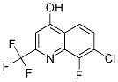 7-Chloro-8-fluoro-2-(trifluoromethyl)quinolin-4-ol CAS#: 1150164-84-3