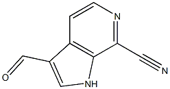 7-Cyano-6-azaindole-3-carbaldehyde CAS#: 1190309-91-1