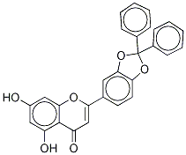 7-Dihydroxy-2-(2,2-diphenyl-1,3-benzodioxol-5-yl)-5-4H-1-benzopyran-4-one CAS#: 1201808-21-0